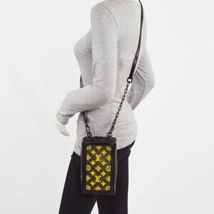 Louis Vuitton Monogram Canvas Tuffetage Vertical Soft Trunk Bag